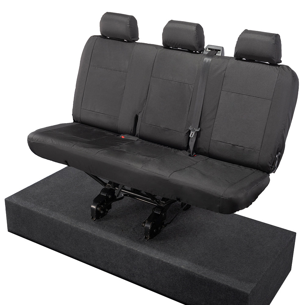 VW T6 Transporter Tailored Rear Seat Covers (2nd/3rd Row Bench) 2015+