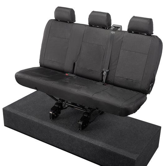 VW T6 Kombi Tailored Rear Seat Covers (2nd/3rd Row Bench) 2015+