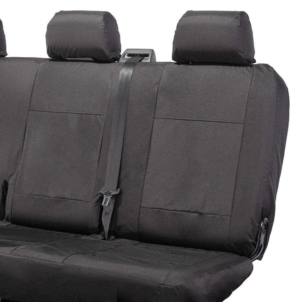 VW T6 Transporter Tailored Rear Seat Covers (2nd/3rd Row Bench) 2015+