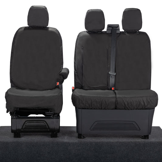 Ford Transit Custom Tailored Front Seat Covers (With Tray) 2023+