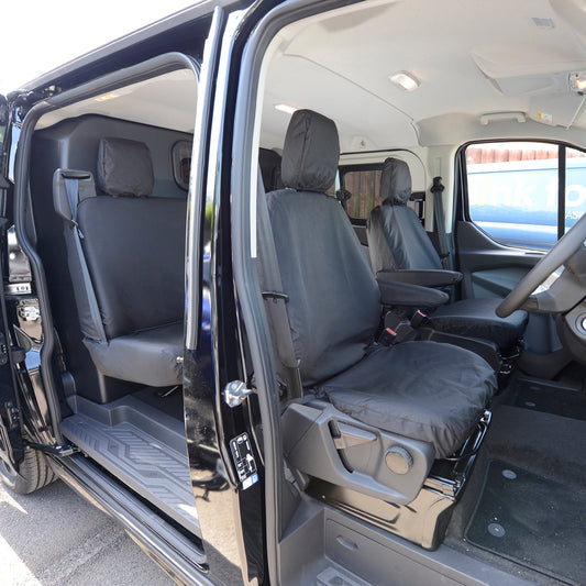 Ford Transit Custom Tailored Front & Rear Seat Covers 2023+