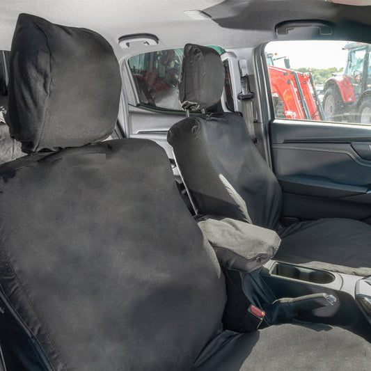 Peugeot Expert Tailored Front Seat Covers (2016 Onwards) Black