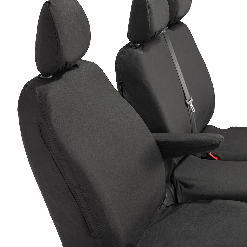 Vauxhall Vivaro (2014-2019) Tailored Front Seat Covers - Black