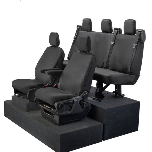 Ford Transit Custom Tailored Front & Rear Seat Covers 2013-2023