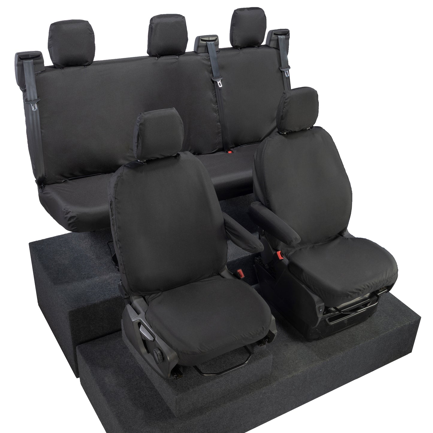Ford Transit Custom Tailored Front & Rear Seat Covers 2013-2023