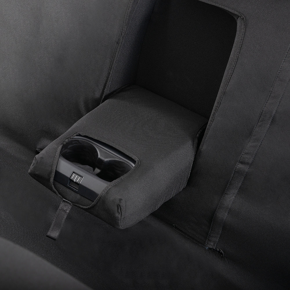 Ford Ranger Front and Rear Seat Covers Tailored (2022 Onwards) - Black