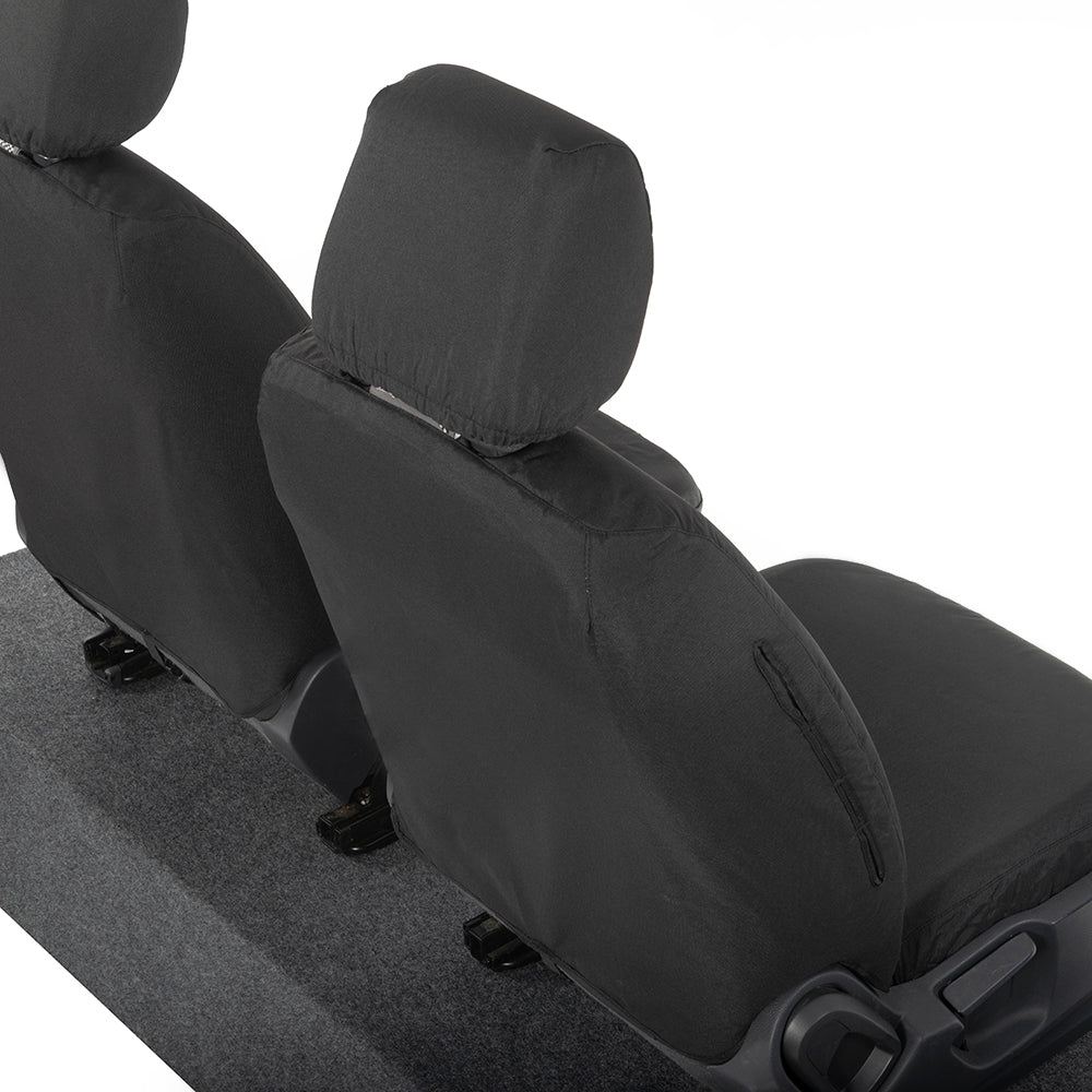 Ford Ranger Front Seat Covers Tailored (2022 Onwards) - Black