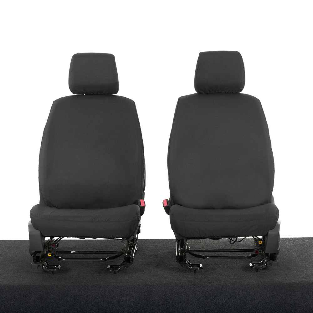 Ford Ranger Front Seat Covers Tailored (2022 Onwards) - Black