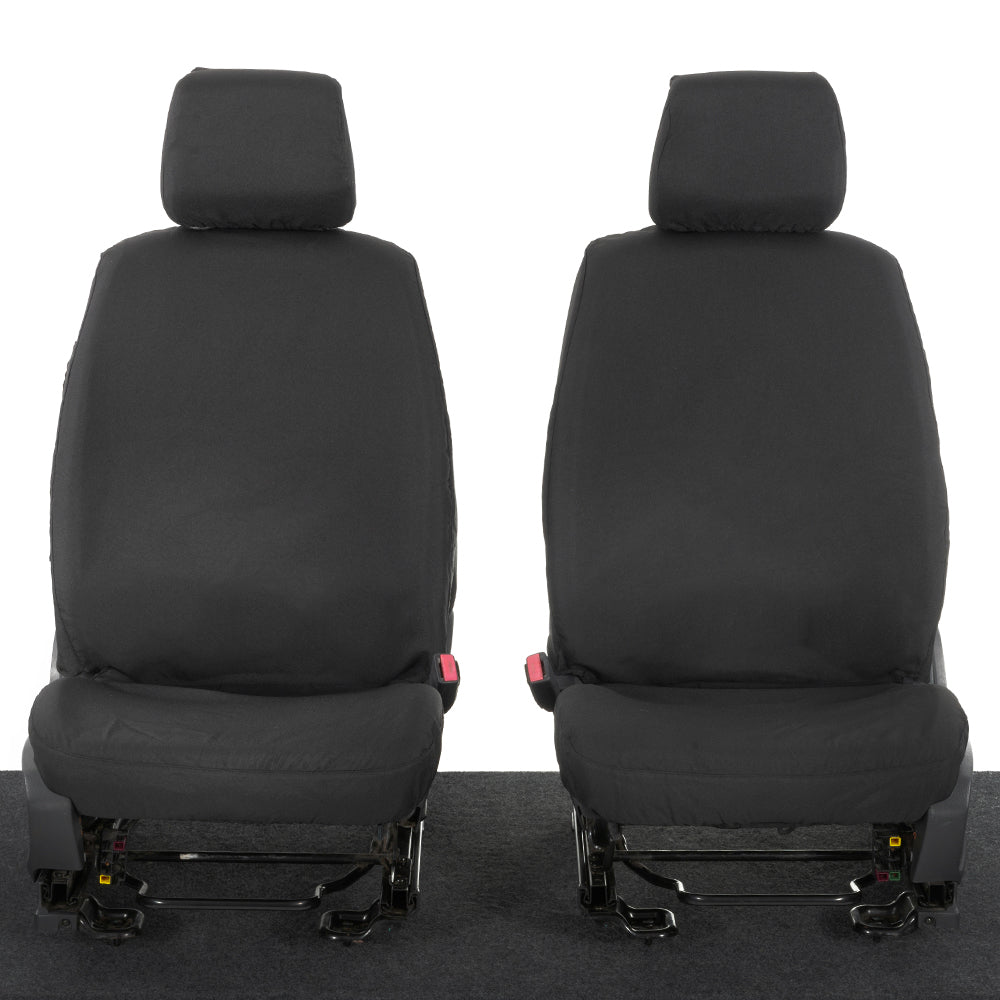 Ford Ranger Front Seat Covers Tailored (2022 Onwards) - Black