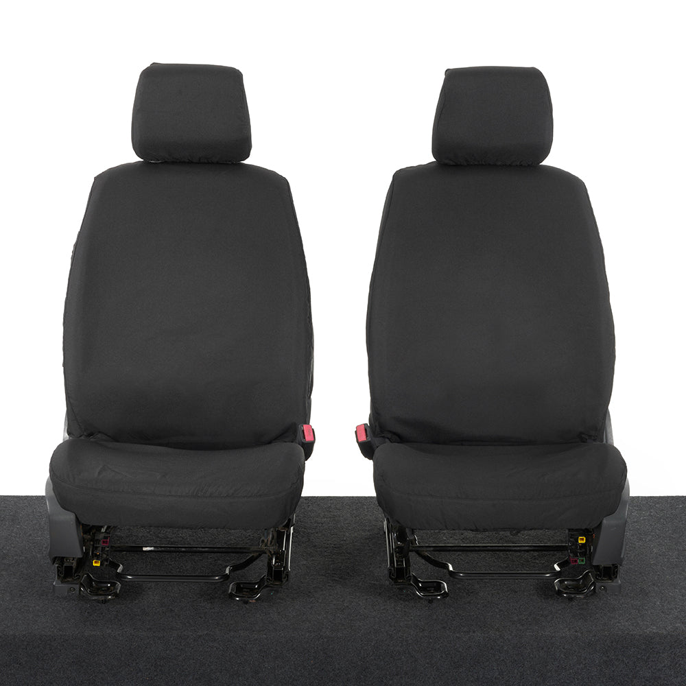Ford Ranger Front Seat Covers Tailored (2022 Onwards) - Black
