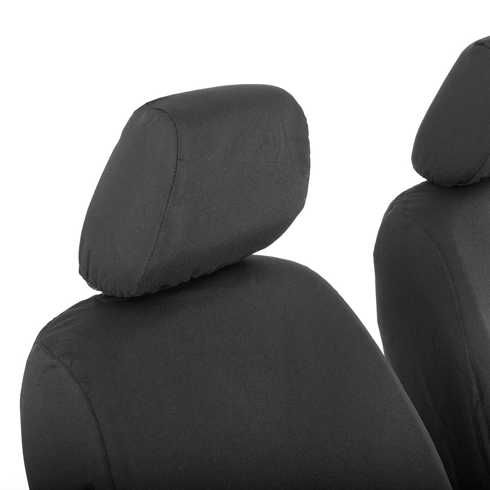 Ford Ranger Front Seat Covers Tailored (2022 Onwards) - Black