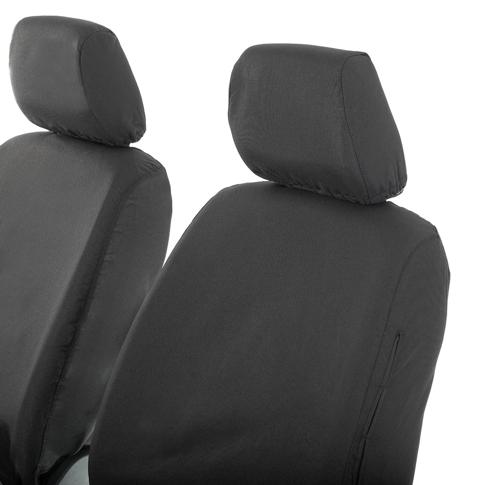 Ford Ranger Front Seat Covers Tailored (2022 Onwards) - Black