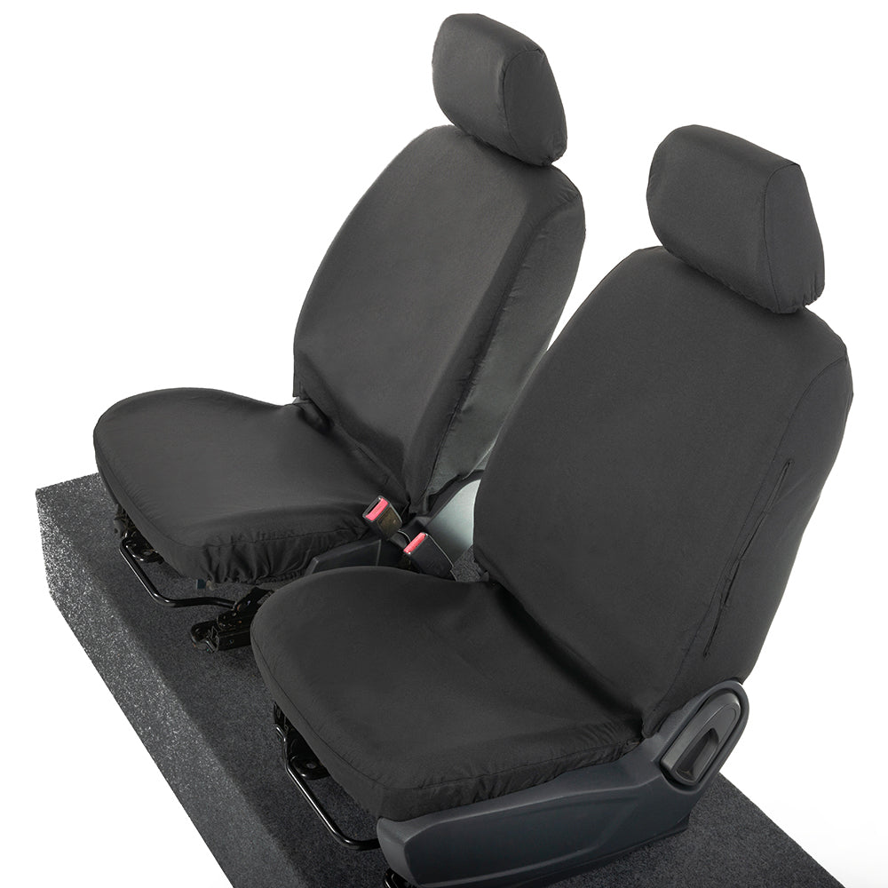 Ford Ranger Front Seat Covers Tailored (2022 Onwards) - Black
