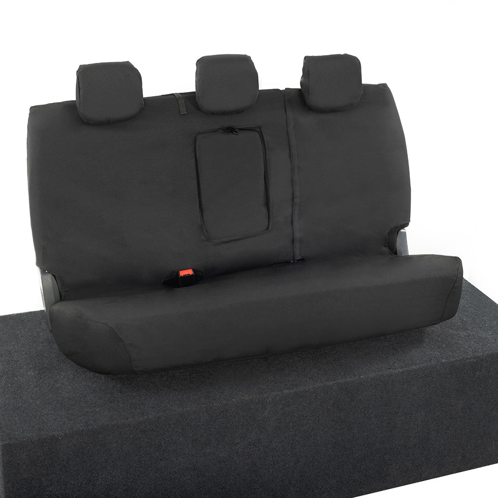 Ford Ranger Rear Seat Covers Tailored (2022 Onwards) - Black