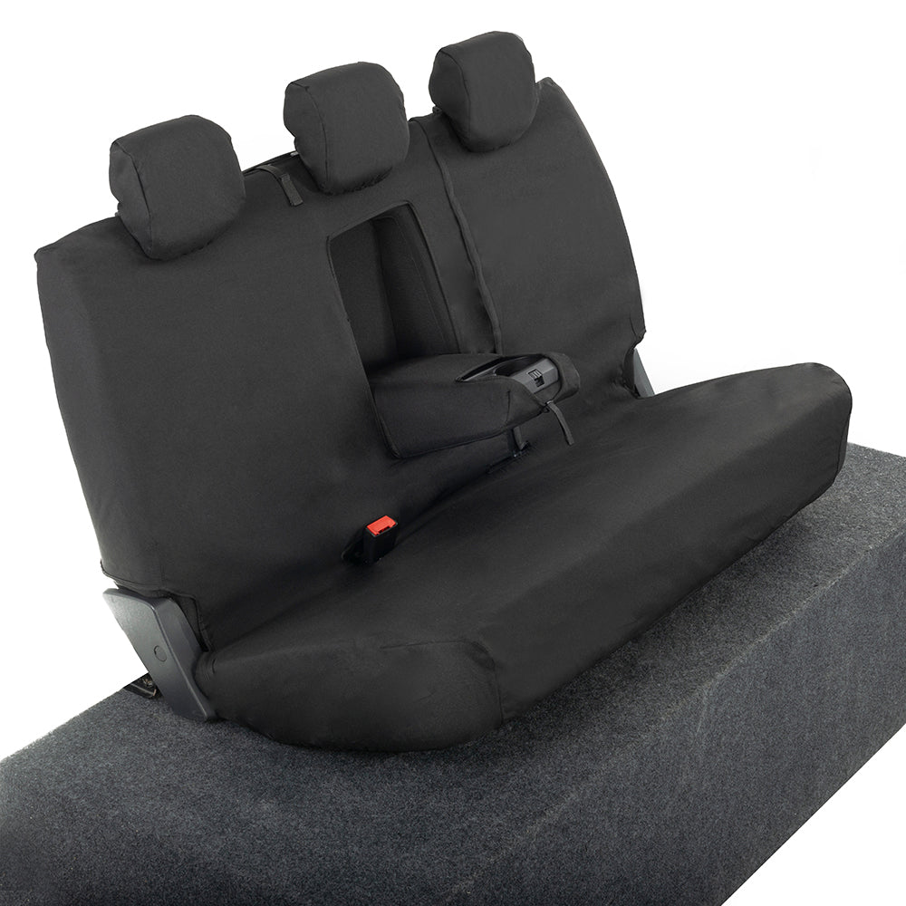 Ford Ranger Rear Seat Covers Tailored (2022 Onwards) - Black