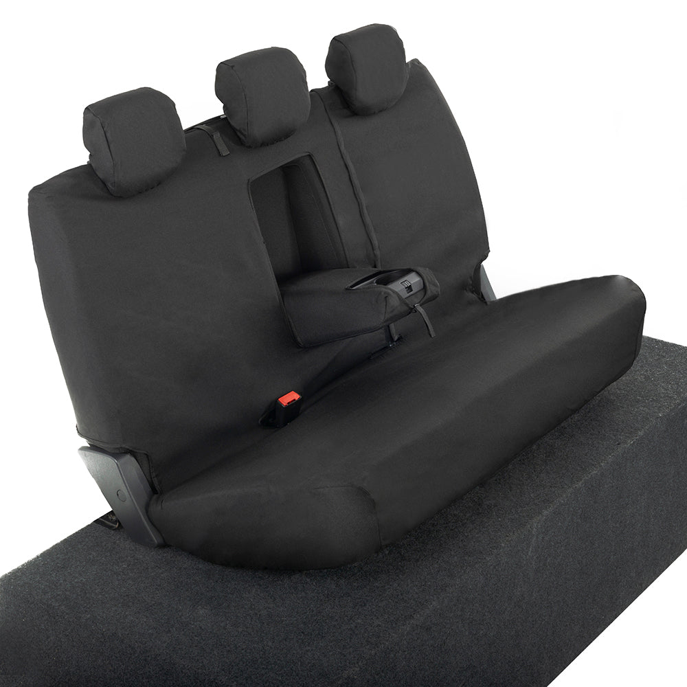 Ford Ranger Rear Seat Covers Tailored (2022 Onwards) - Black