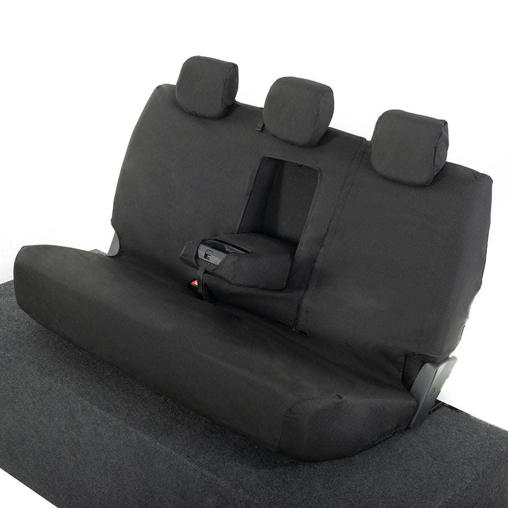 Ford Ranger Rear Seat Covers Tailored (2022 Onwards) - Black