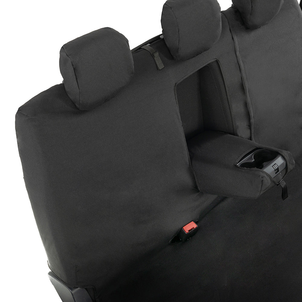 Ford Ranger Rear Seat Covers Tailored (2022 Onwards) - Black