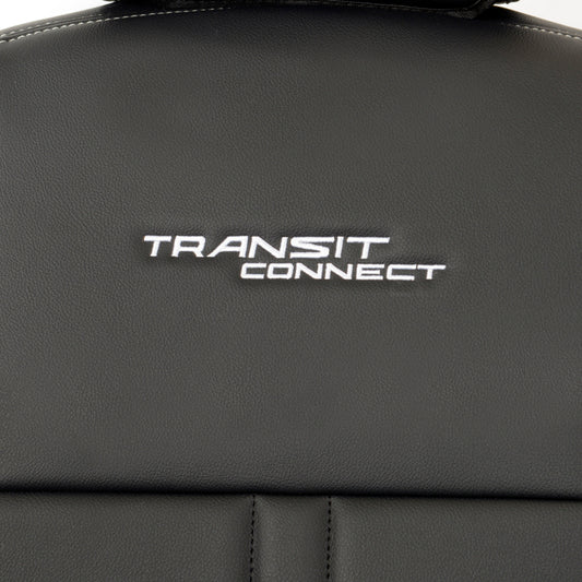 Ford Transit Connect Leatherette Front Seat Covers with 'Transit Connect' Embroidery (2014 Onwards)