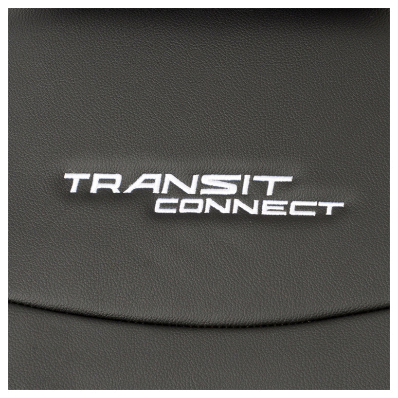 Ford Transit Connect Leatherette Front Seat Covers with 'Transit Connect' Embroidery (2014 Onwards)