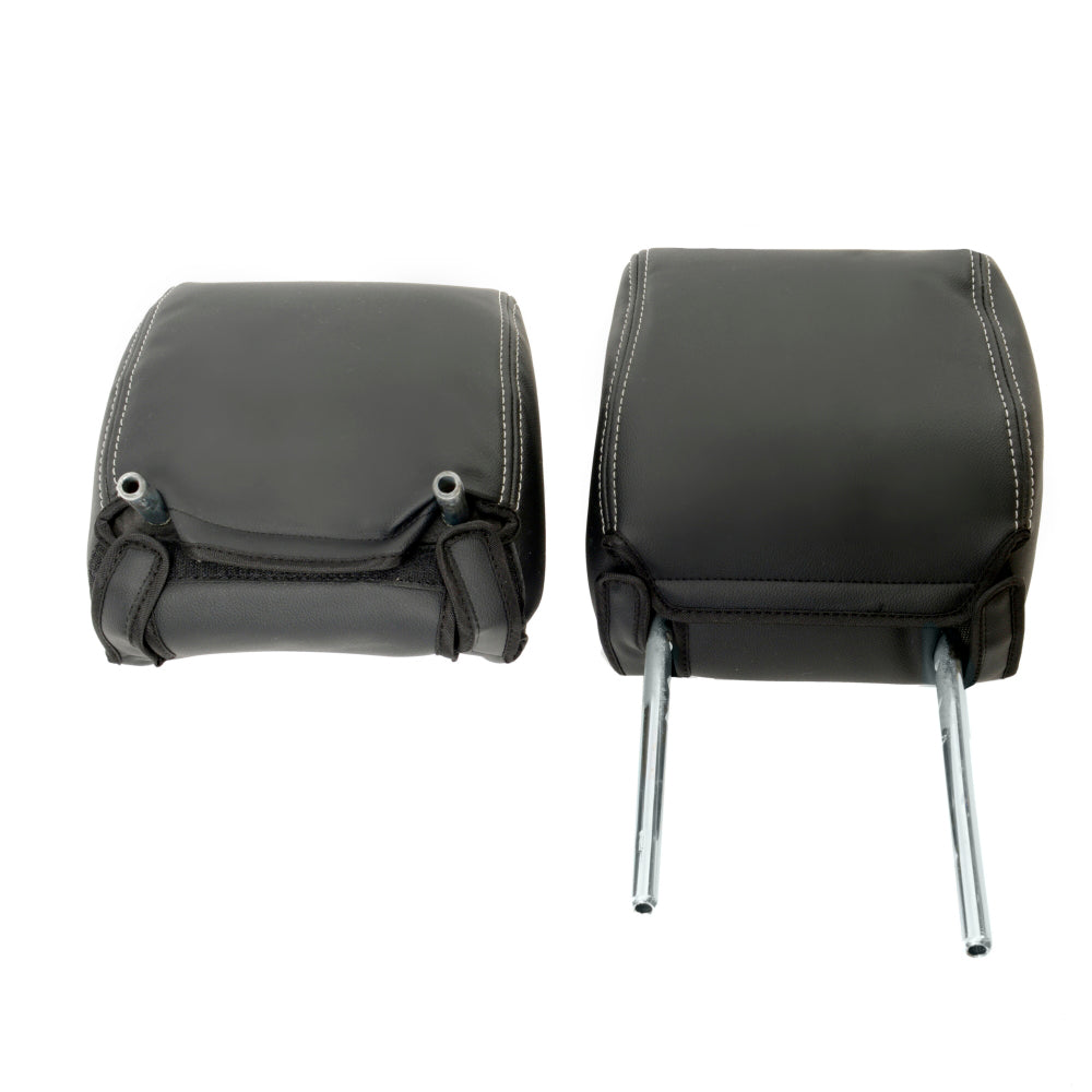 Ford Transit Connect Leatherette Front Seat Covers with 'Transit Connect' Embroidery (2014 Onwards)