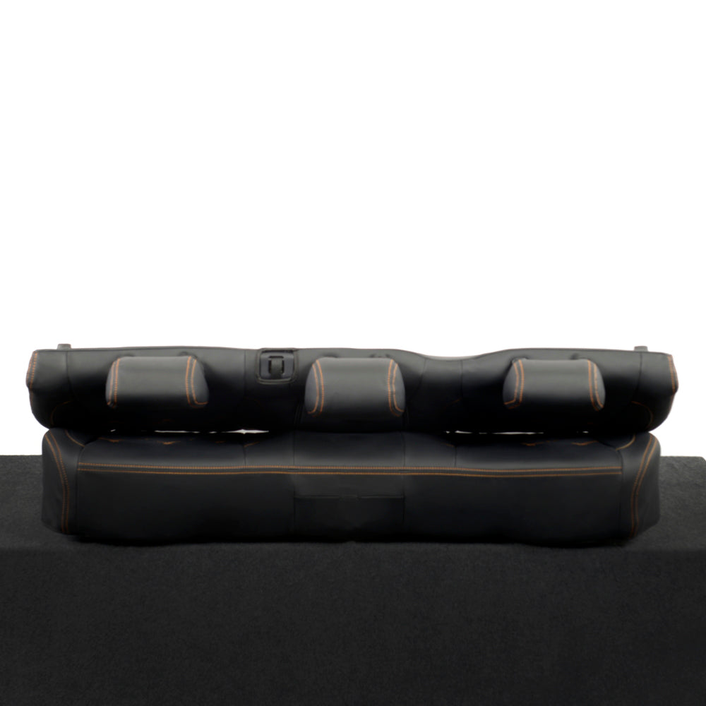 Ford Ranger Wildtrak Leatherette Rear Seat Covers with 'Wildtrak' Embroidery (2016-2023)