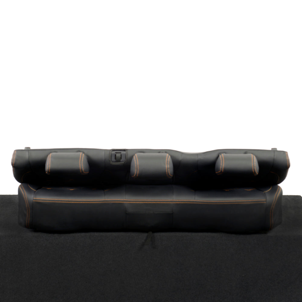 Ford Ranger Wildtrak Leatherette Rear Seat Covers with 'Wildtrak' Embroidery (2016-2023)