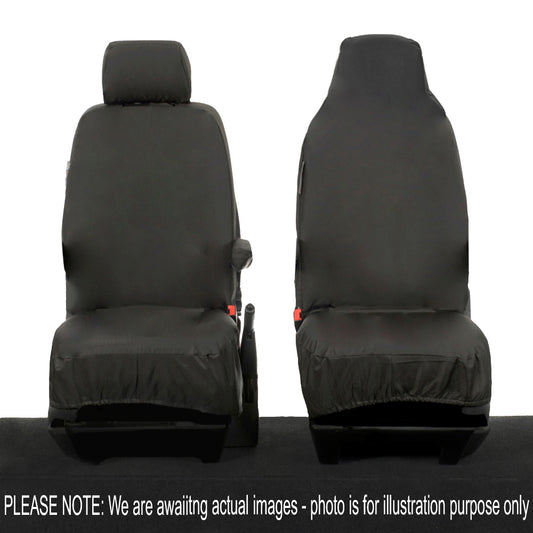 Citroen Berlingo Front Seat Covers - (2018 Onwards) Black