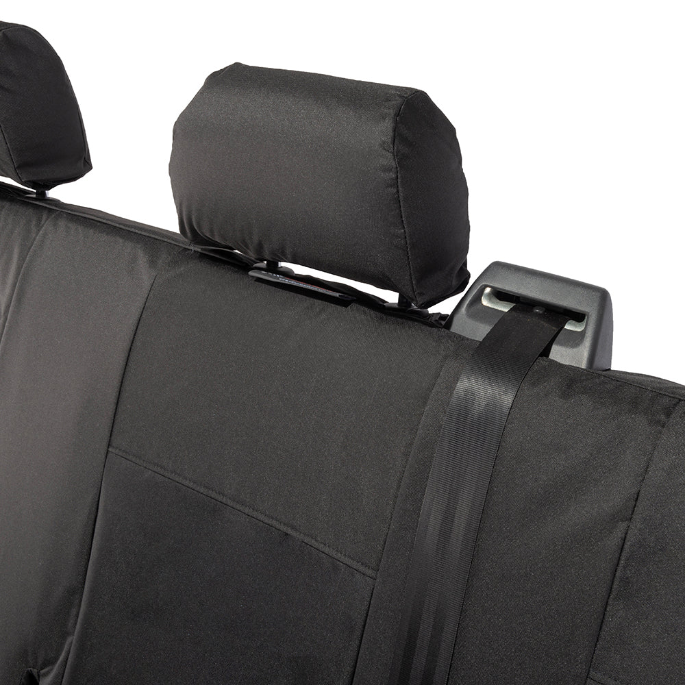 VW T6 Transporter Tailored Front & Rear Seat Covers (5 Seater, Bench, Armrests) 2015+