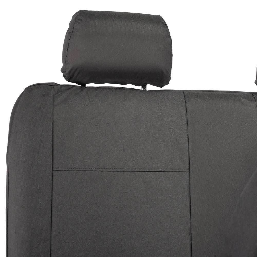 VW T6 Transporter Tailored Front & Rear Seat Covers (5 Seater, Bench, Armrests) 2015+