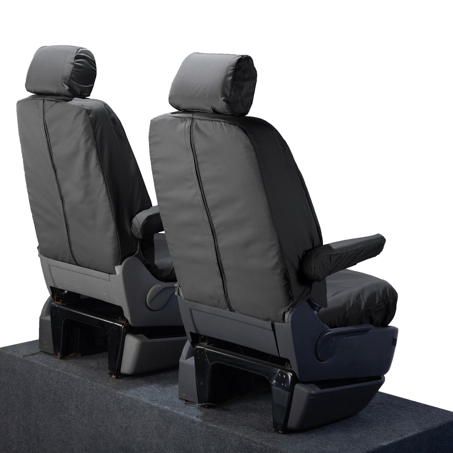 VW T5 Transporter Tailored Front Seat Covers (Armrests) 2003-2015