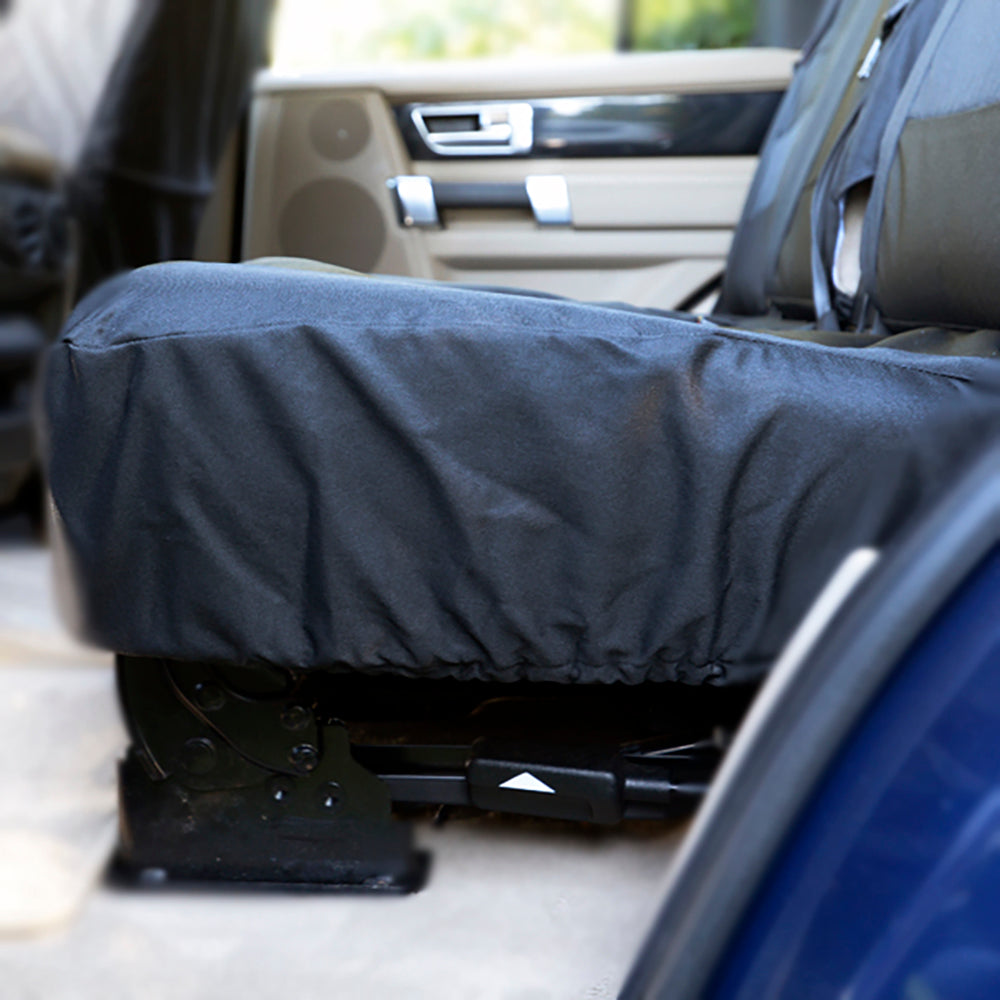 Fits Land Rover Discovery 4 Front & Rear Seat Covers Tailored (2009-2016) - Black