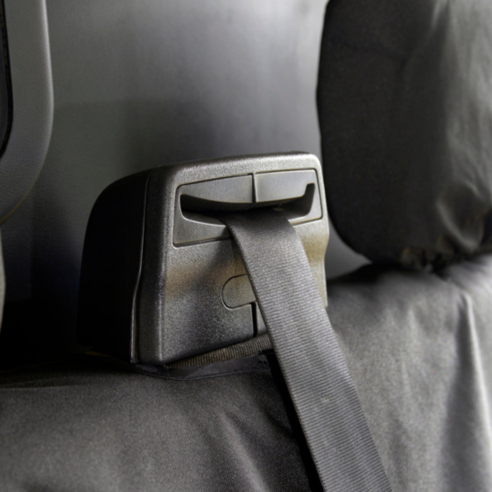 Ford Transit Van L2 & L4 (2014 Onwards) Tailored Rear Seat Covers - Black