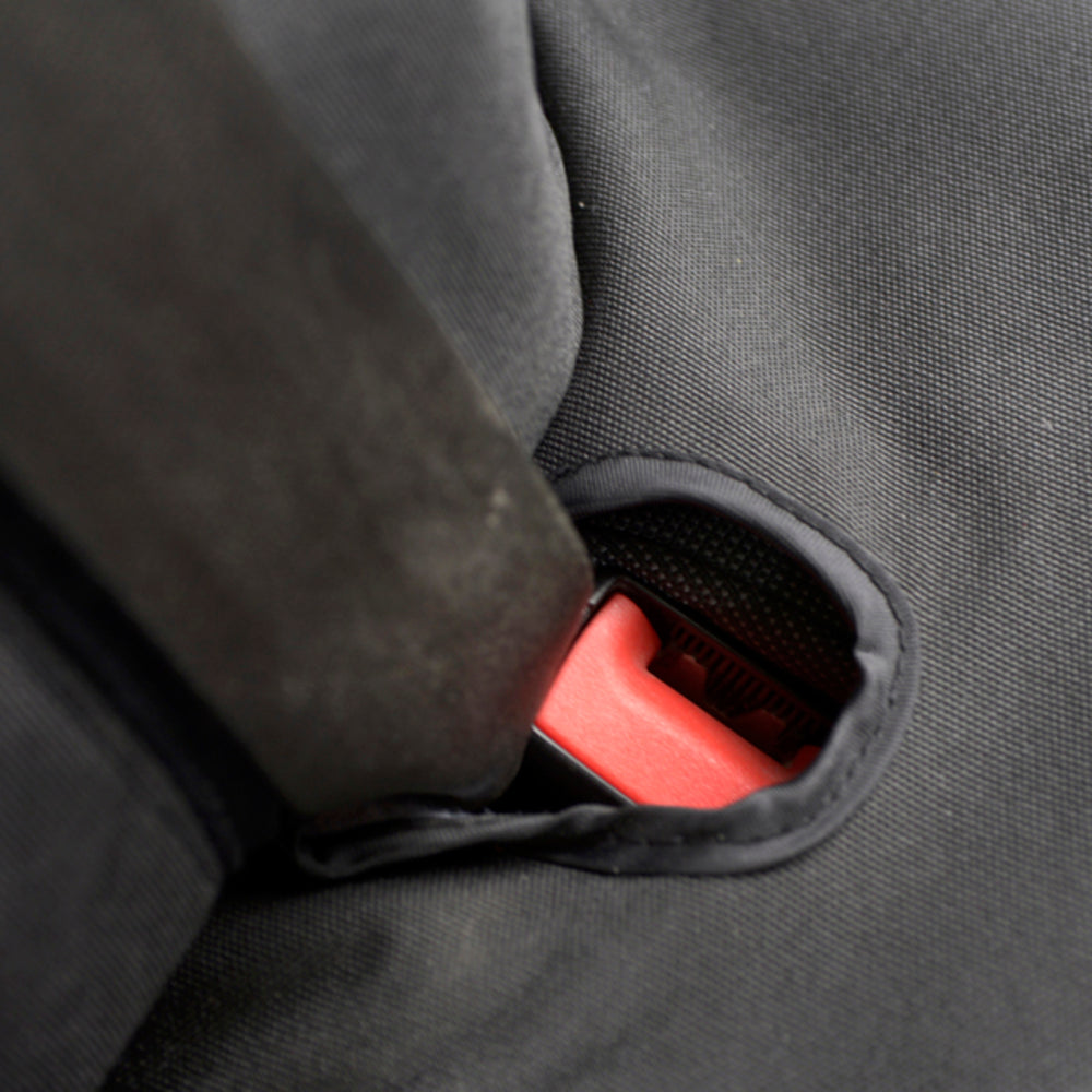 Ford Transit Van L2 & L4 (2014 Onwards) Tailored Rear Seat Covers - Black