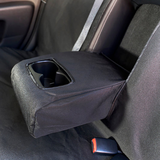 Mitsubishi L200 Trojan Double Cab (2006-2015) Tailored Rear Seat Covers - Black