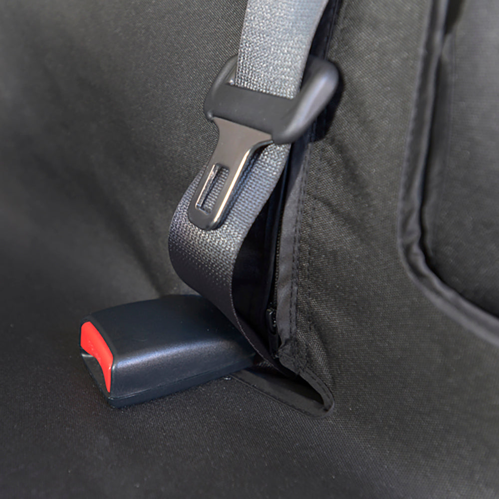 Mitsubishi L200 Double Cab (2006-2015) Tailored Rear Seat Covers - Black