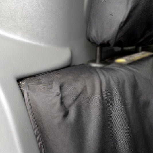 Nissan NV300 Acenta & Tekna (2016-2022) Tailored Rear Seat Covers - Black