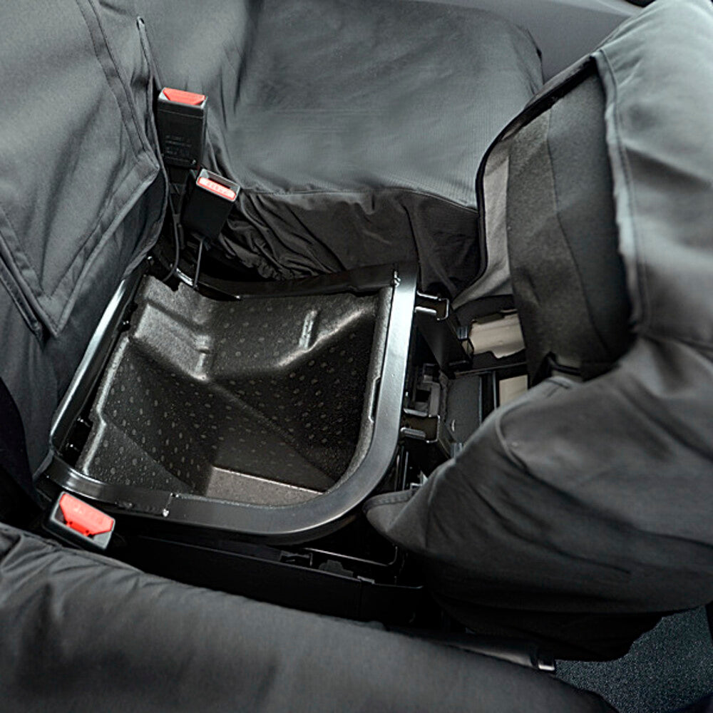 Peugeot Expert (2016 Onwards) Tailored Front Seat Covers (WITH Split Passenger Seat) - Black