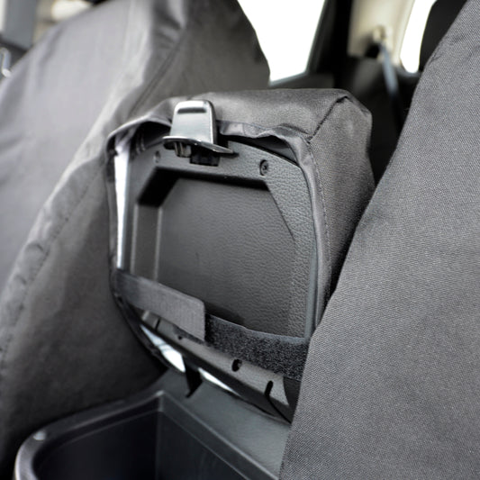 Nissan Navara NP300 (2016 Onwards) Tailored Front Seat Covers - Black