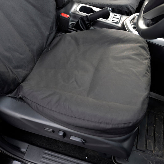 Mercedes Benz X Class (2017 Onwards) Tailored Front Seat Covers - Black