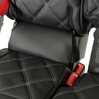 Ford Transit Connect Leatherette Front Seat Covers with 'Transit Connect' Embroidery (2014 Onwards)