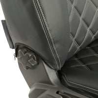 Ford Transit Connect Leatherette Front Seat Covers with 'Transit Connect' Embroidery (2014 Onwards)