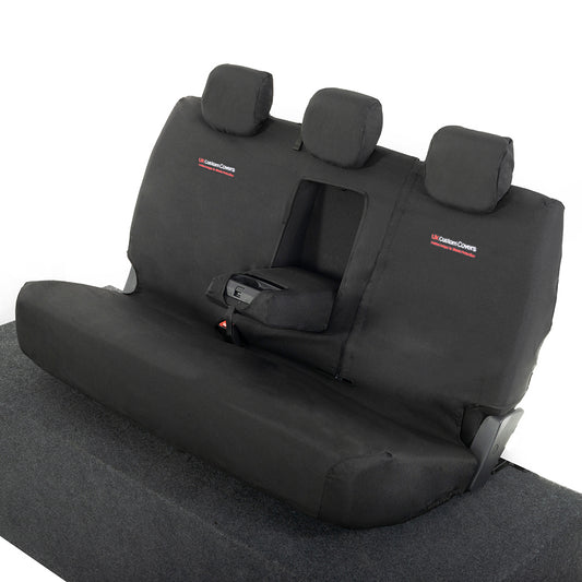 Ford Ranger Rear Seat Covers Tailored (2022 Onwards) - Black