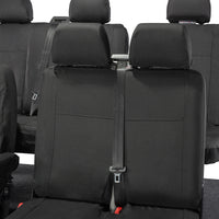 VW T6 Transporter Tailored Full Set Seat Covers (6 Seater, Armrests) 2015+