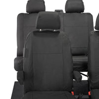 VW T6 Transporter Tailored Full Set Seat Covers (6 Seater, Armrests) 2015+