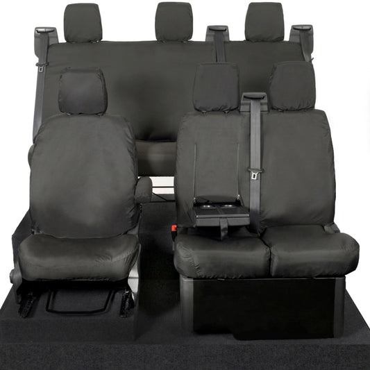 Ford Transit Custom Tailored Front & Rear Seat Covers (With Tray) 2023+