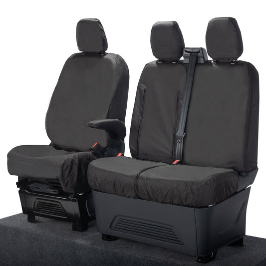 Ford Transit Custom Tailored Front Seat Covers (With Tray) 2023+