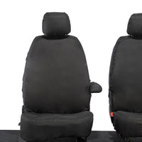 Citroen Nemo Front Seat Covers - (2008 Onwards) Black