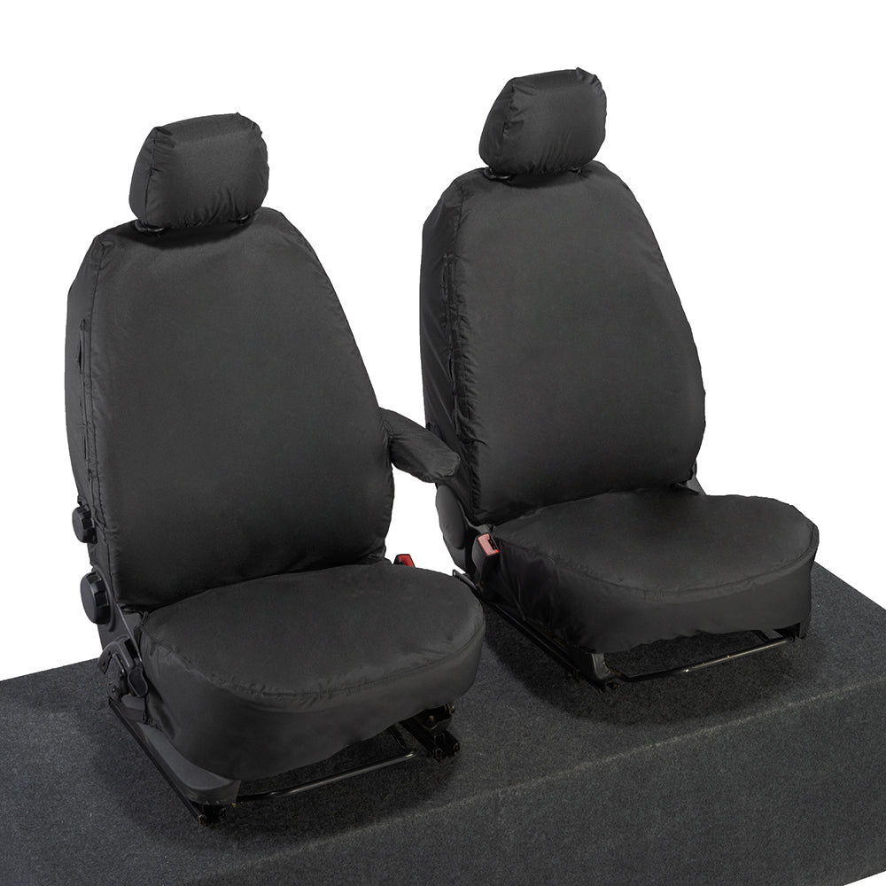 Citroen Nemo Front Seat Covers - (2008 Onwards) Black