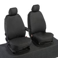 Citroen Nemo Front Seat Covers - (2008 Onwards) Black